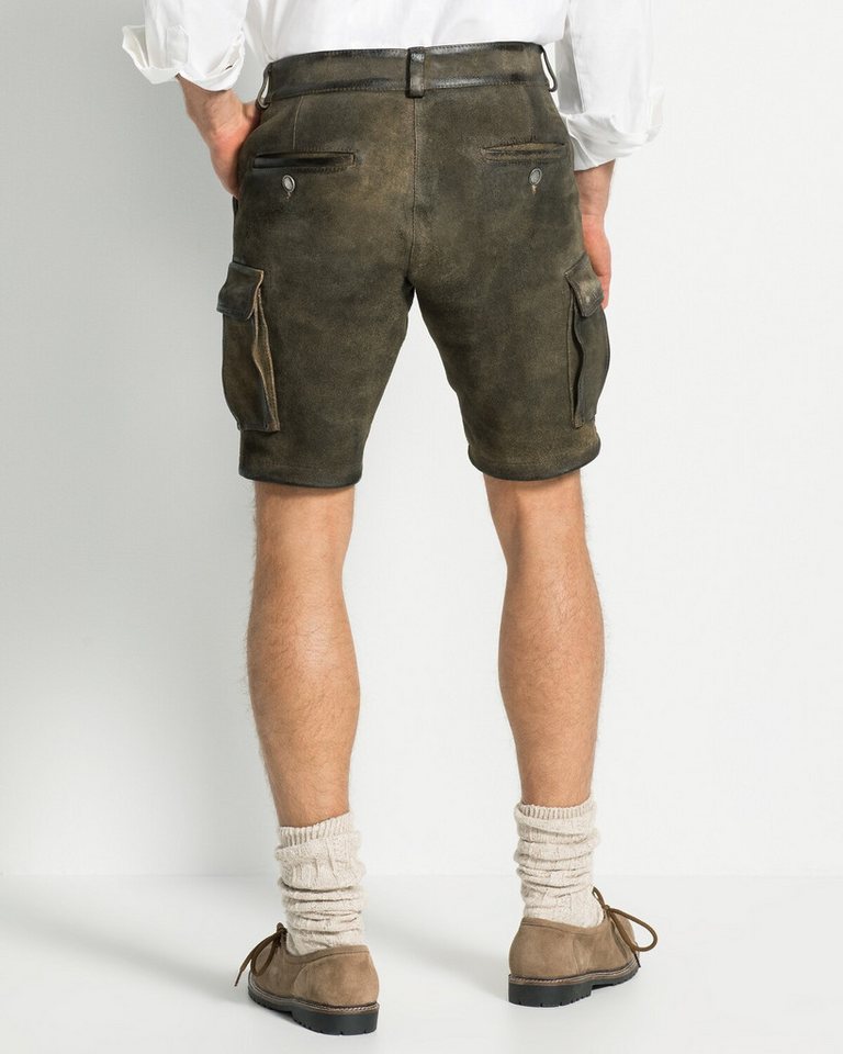 Reitmayer Trachtenhose Kurze Cargo-Lederhose – Bild 5 von 5