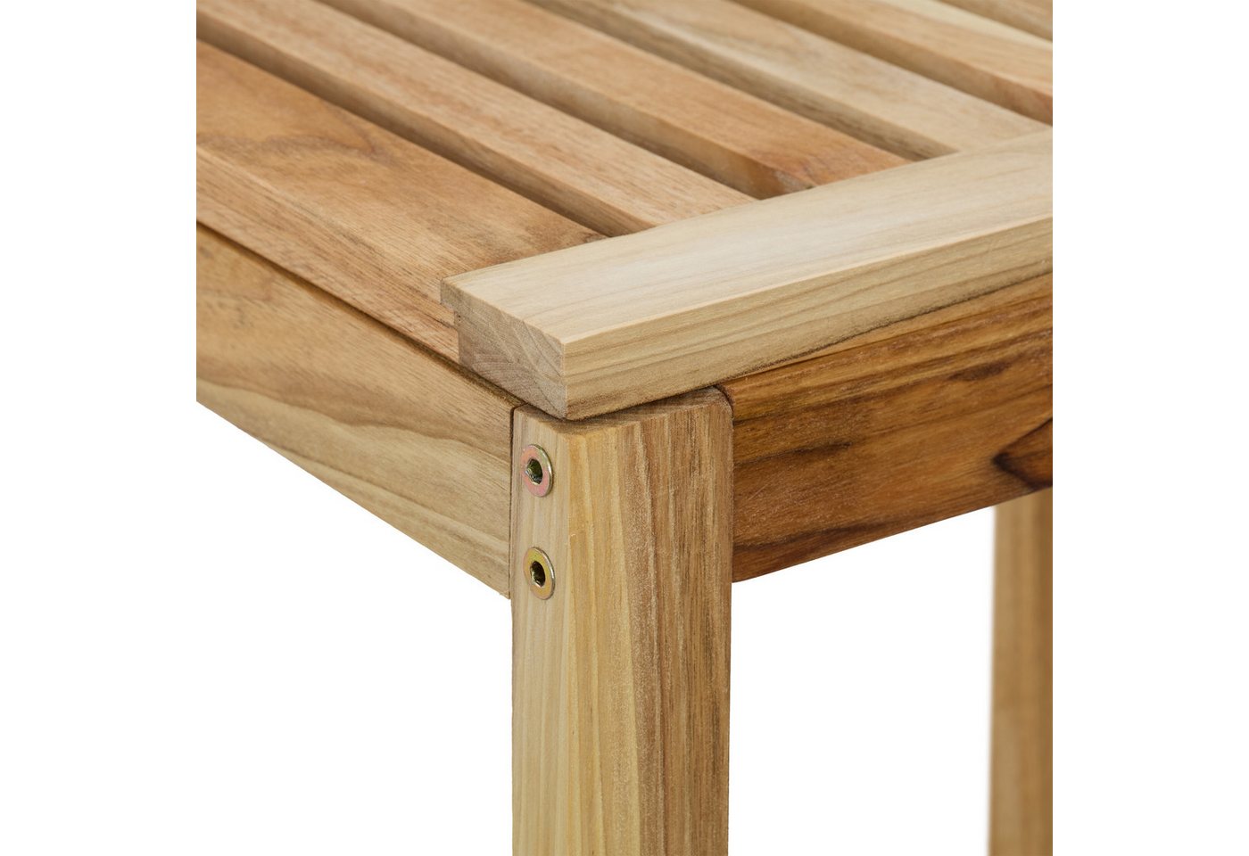 relaxdays Badhocker Hocker aus Holz (1 St) – Bild 5 von 5
