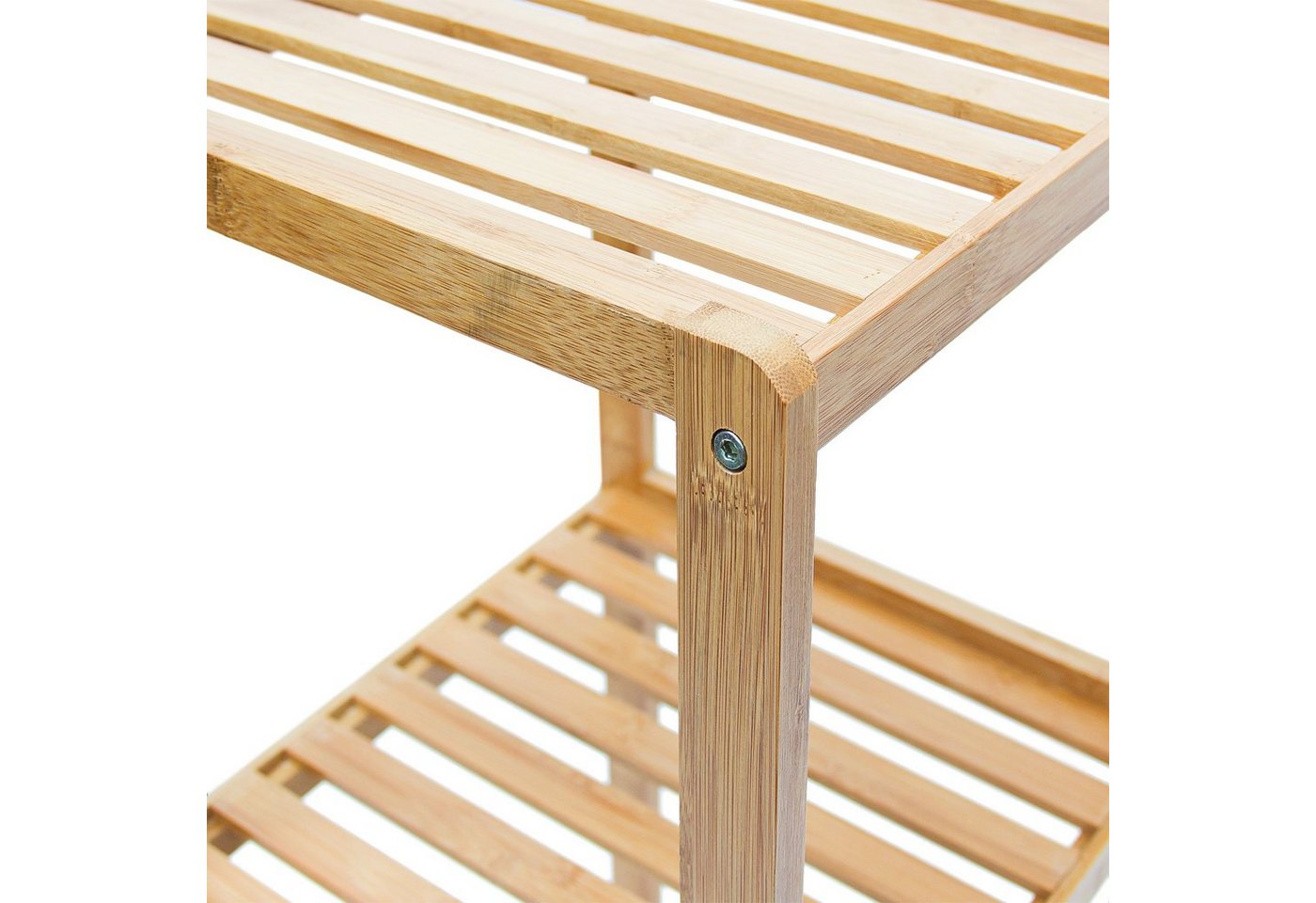 relaxdays Badregal Bambus mit 4 Ablagen, 1-tlg. – Bild 5 von 5