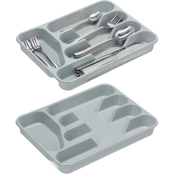 relaxdays Besteckkasten 2er Set (2 St)
