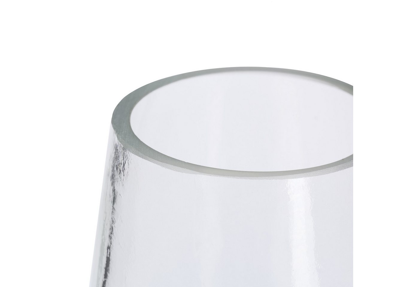 relaxdays Dekovase Vase aus Glas (1 St), transparent – Bild 5 von 5