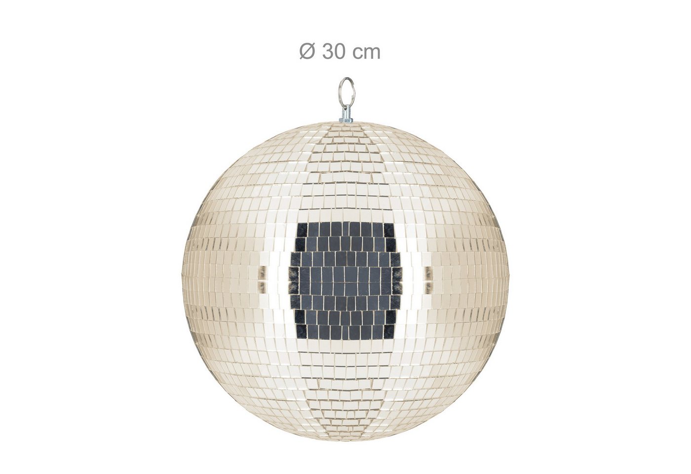 relaxdays Discolicht Discokugel Ø 30 cm, Erzeugt funkelnde Lichtspiele und Reflexionen, Kein Leuchtmittel enthalten – Bild 4 von 5