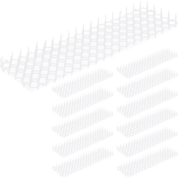 relaxdays Dornengitter 12er Set, 14x49x3 cm, 12-St.