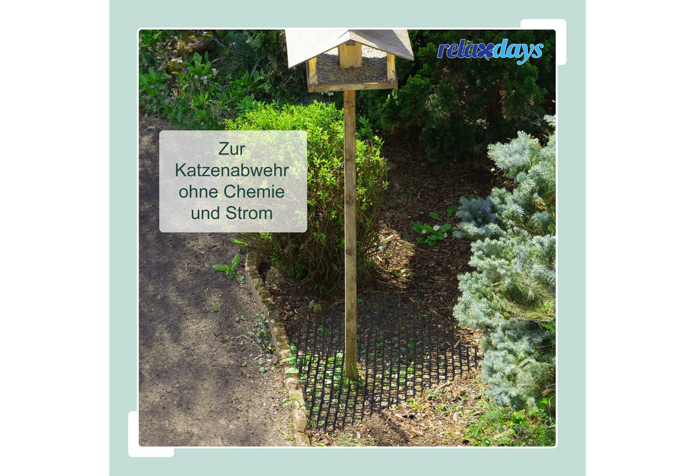 relaxdays Dornengitter 6er Set, 14x49x3 cm, 6-St. – Bild 3 von 5