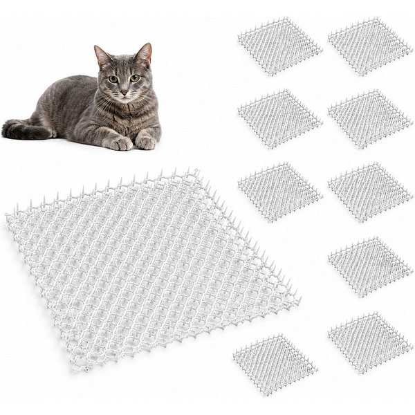 relaxdays Dornengitter im Set, 40x30x3 cm, 10-St., 10er Pack
