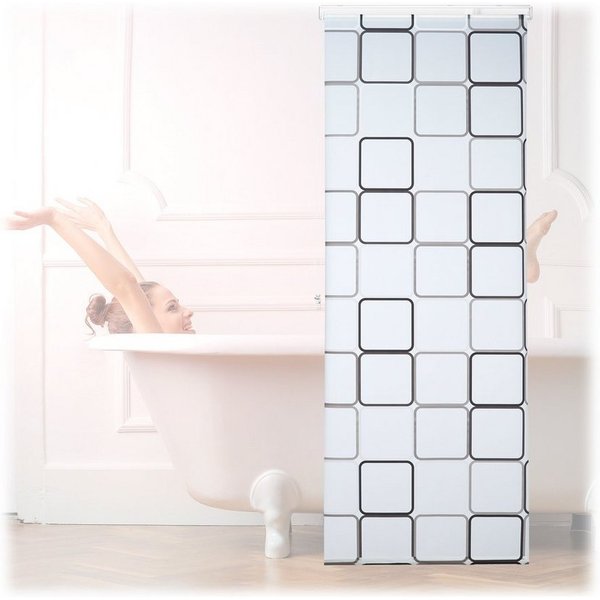 relaxdays Duschrollo SQUARE Breite 80 cm (1-tlg), 80x240cm