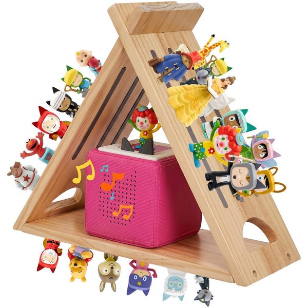 relaxdays Eckregal Toniebox Regal Dreieck, 1-tlg.