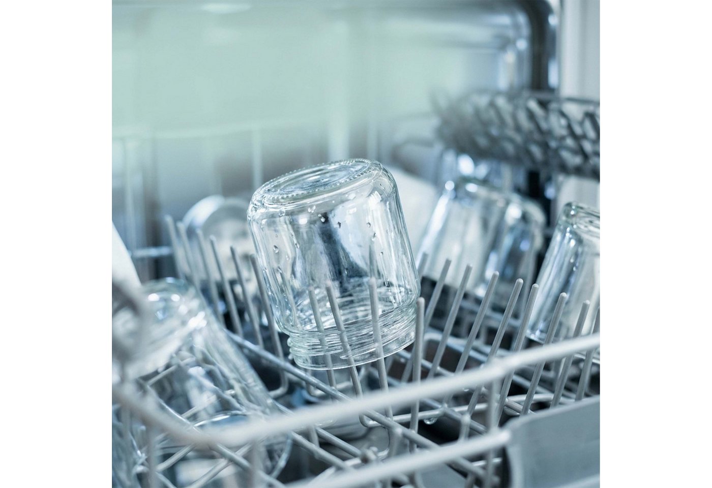 relaxdays Einmachglas Einmachgläser 10er Set 200 ml, Glas, (10-tlg) – Bild 5 von 5