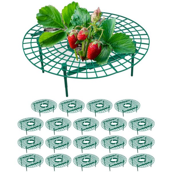 relaxdays Erdbeerreifer 20er Set, 20 St., 20er Set