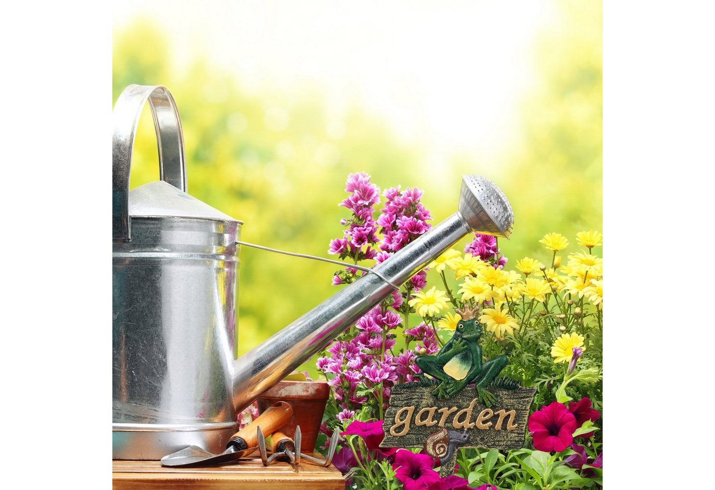relaxdays Gartenstecker "garden" (1-St) – Bild 2 von 5