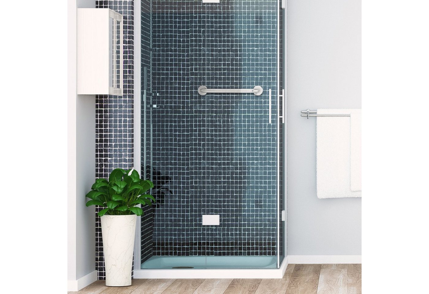 relaxdays Haltegriff aus Edelstahl, belastbar bis 200 kg – Bild 5 von 5