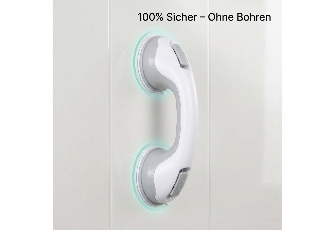 relaxdays Haltegriff Sauggriff 2er Set, belastbar bis 70 kg – Bild 2 von 5