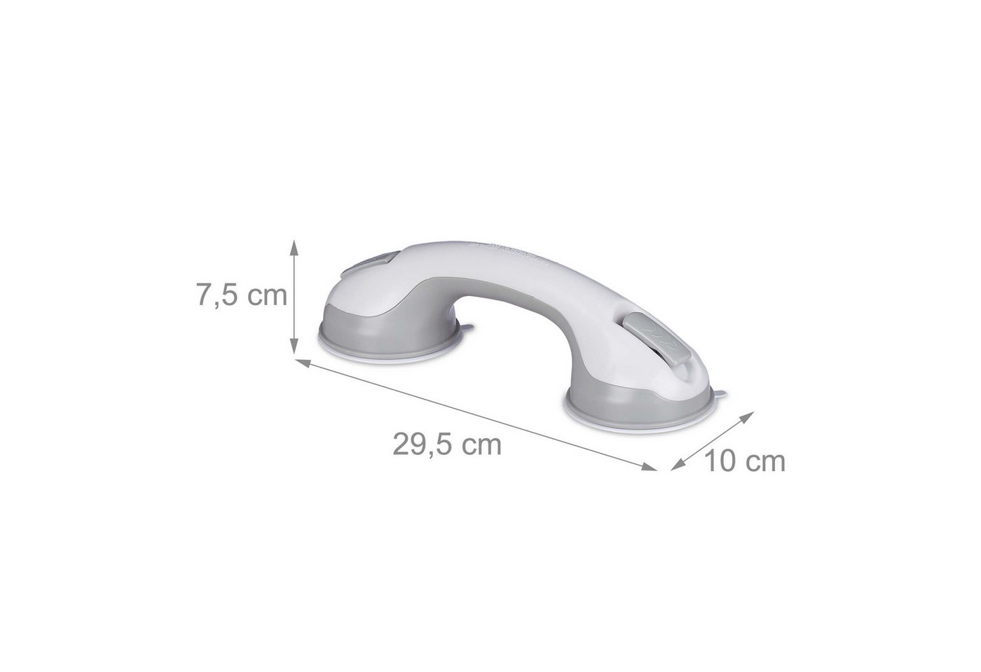 relaxdays Haltegriff Sauggriff 2er Set, belastbar bis 70 kg – Bild 4 von 5