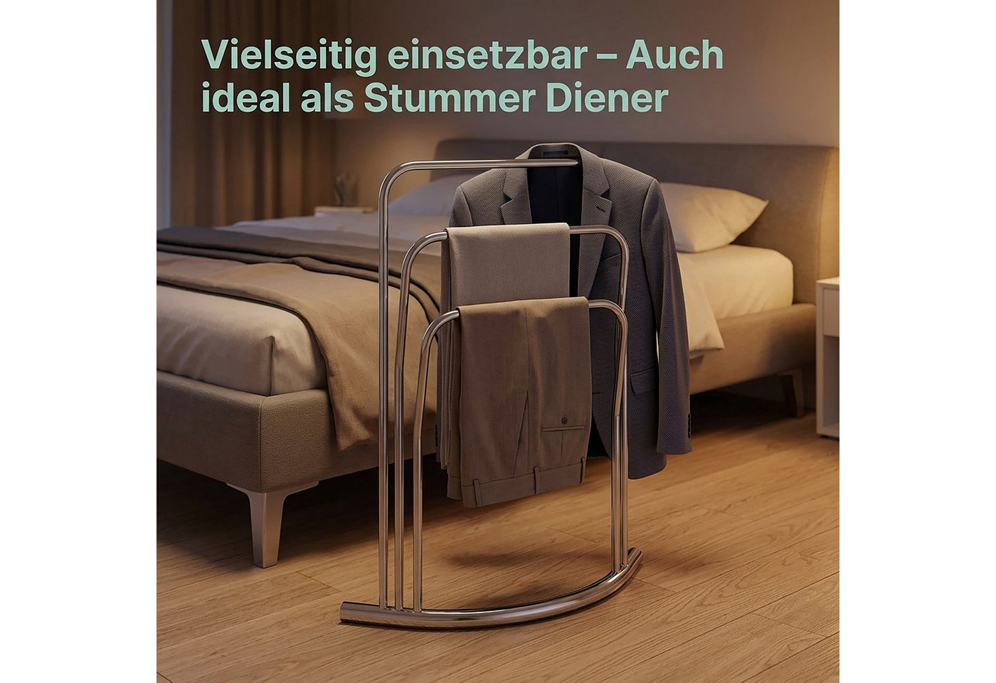 relaxdays Handtuchständer CURVY – Bild 3 von 5
