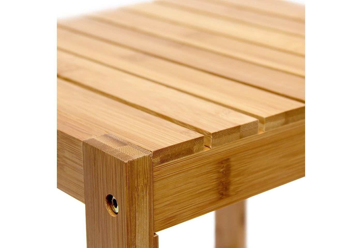 relaxdays Hocker Blumenhocker Bambus (1 St) – Bild 5 von 5