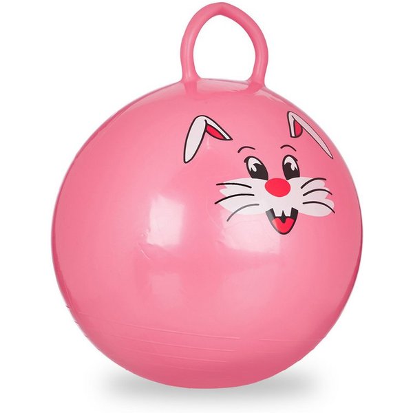 relaxdays Hüpfball Kinder, (1-tlg), Pink