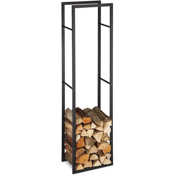 relaxdays Kaminholzregal Kaminholzregal, BxTxH:44.5x30x170 cm, (1-St)