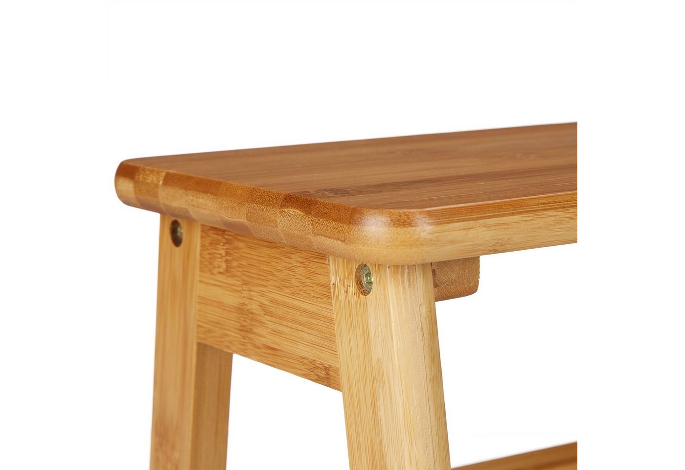 relaxdays Kinderhocker Fußbank RUSTICO (1 St) – Bild 3 von 5
