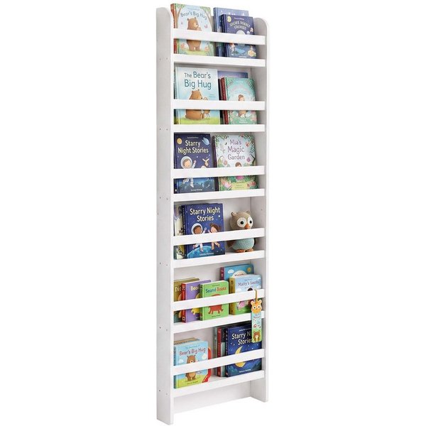 relaxdays Kinderregal Bücherregal Kinder 2 m, 1-tlg.