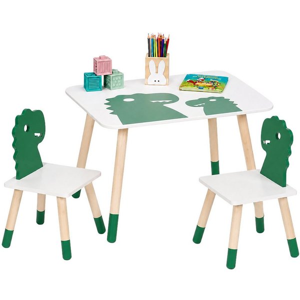 relaxdays Kindersitzgruppe Dinosaurier, (3-tlg)