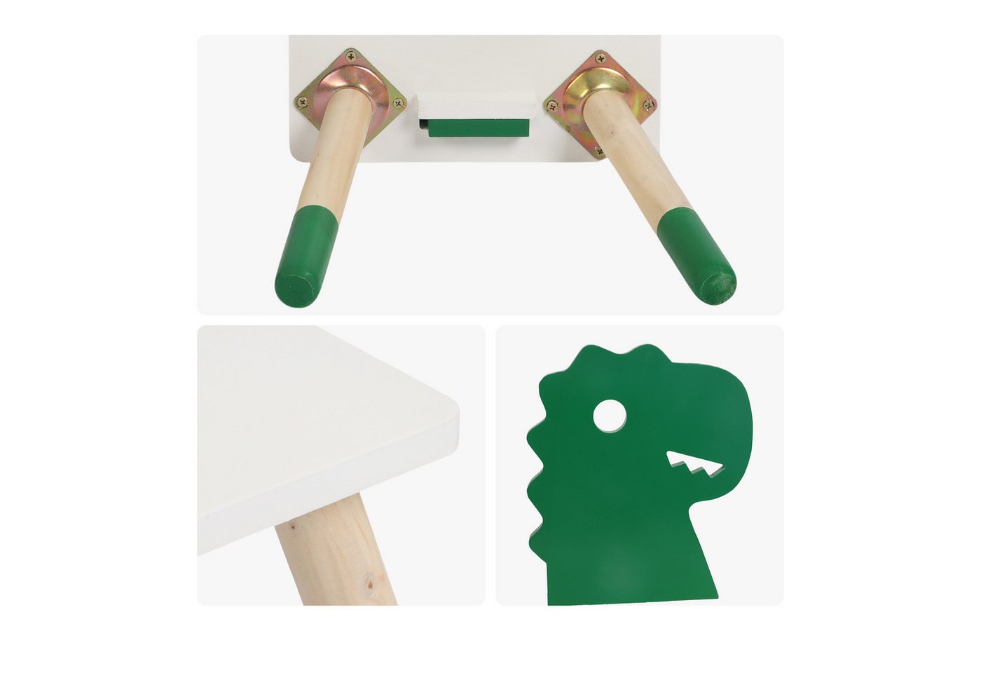 relaxdays Kindersitzgruppe Dinosaurier, (3-tlg) – Bild 5 von 5