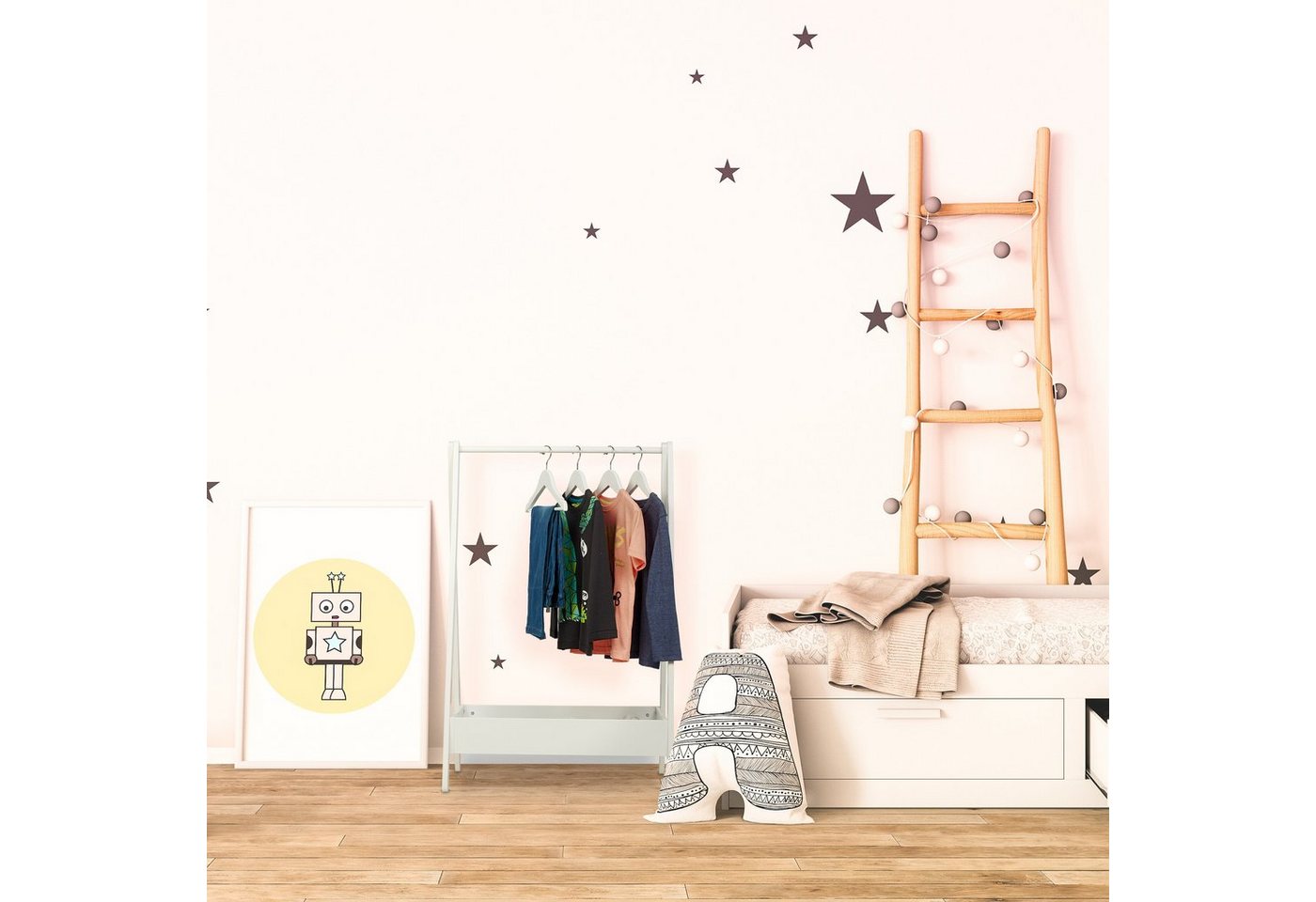 relaxdays Kleiderständer für Kinder, (1 St) – Bild 2 von 5