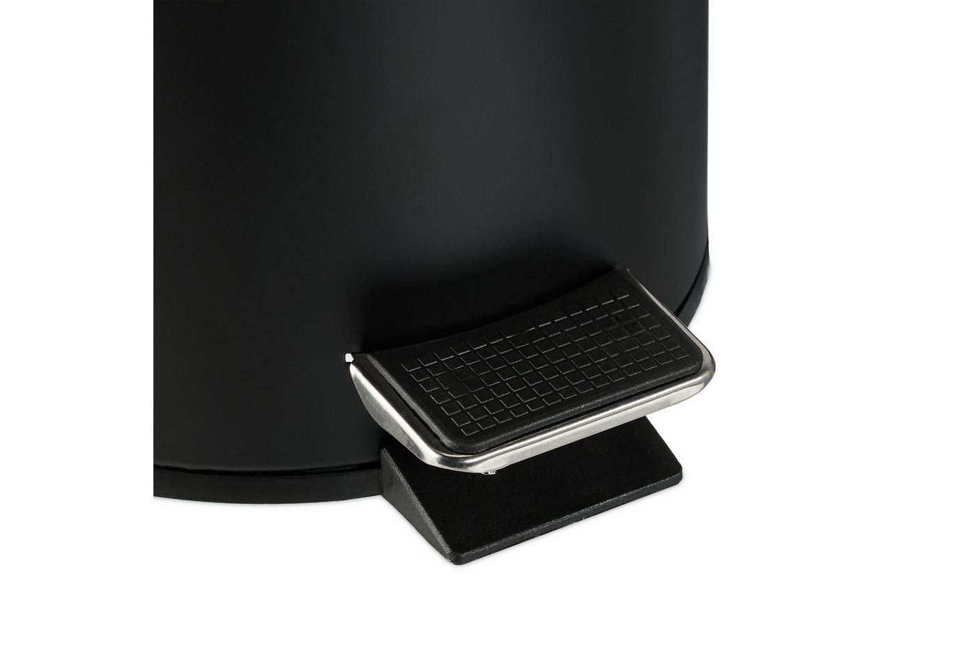 relaxdays Kosmetikeimer 3 Liter, schwarz – Bild 5 von 5