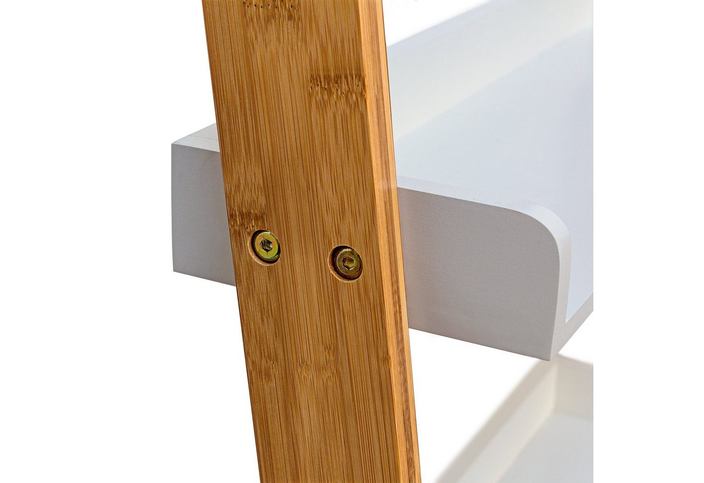 relaxdays Leiterregal BAMBOO, 6-tlg. – Bild 5 von 5
