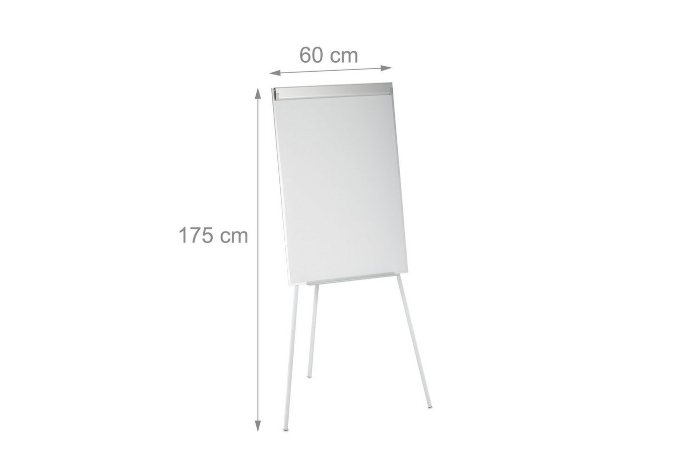 relaxdays Magnettafel Flipchart Whiteboard, (1-tlg) – Bild 4 von 5