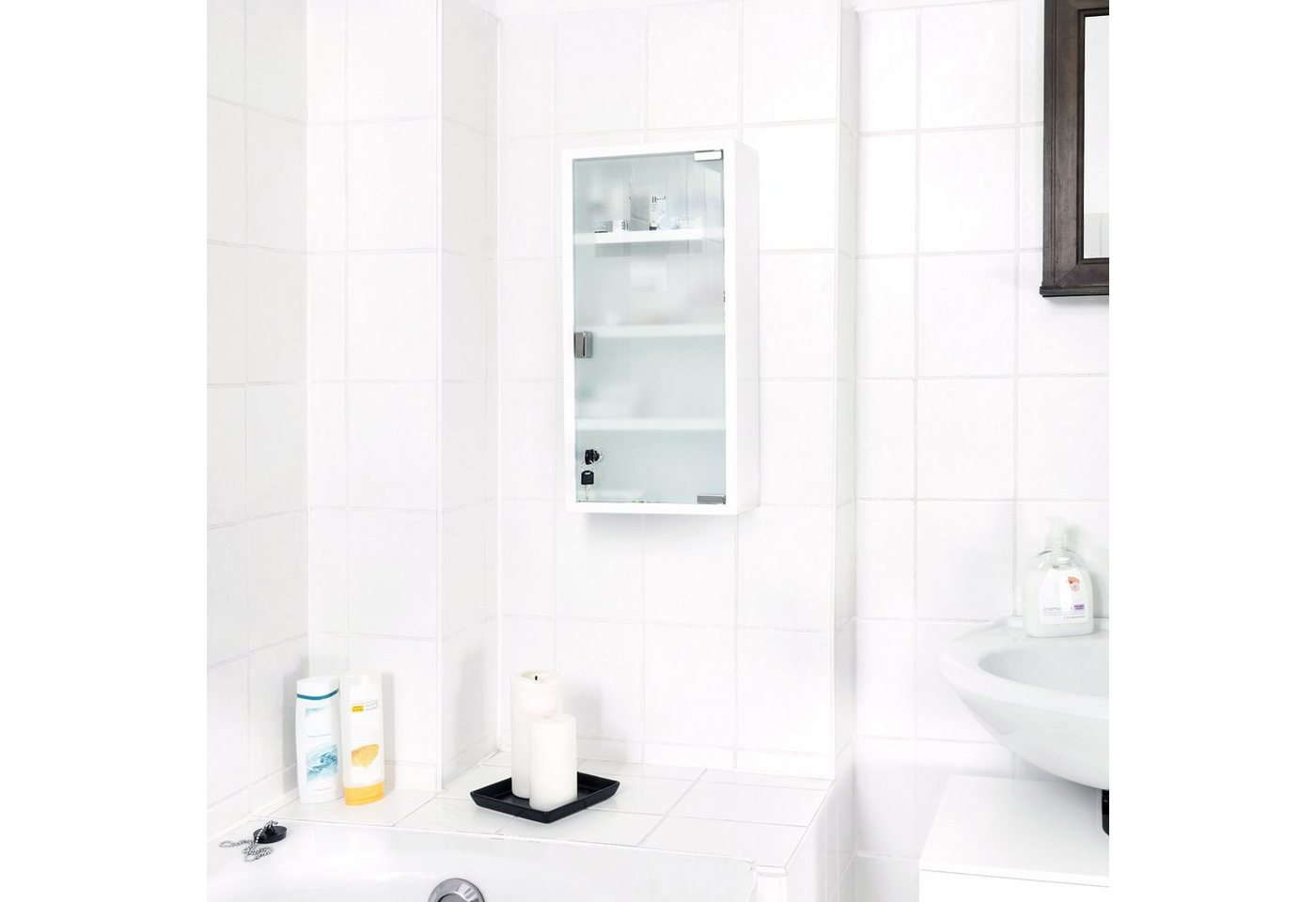 relaxdays Medizinschrank EMERGENCY XXL – Bild 2 von 5