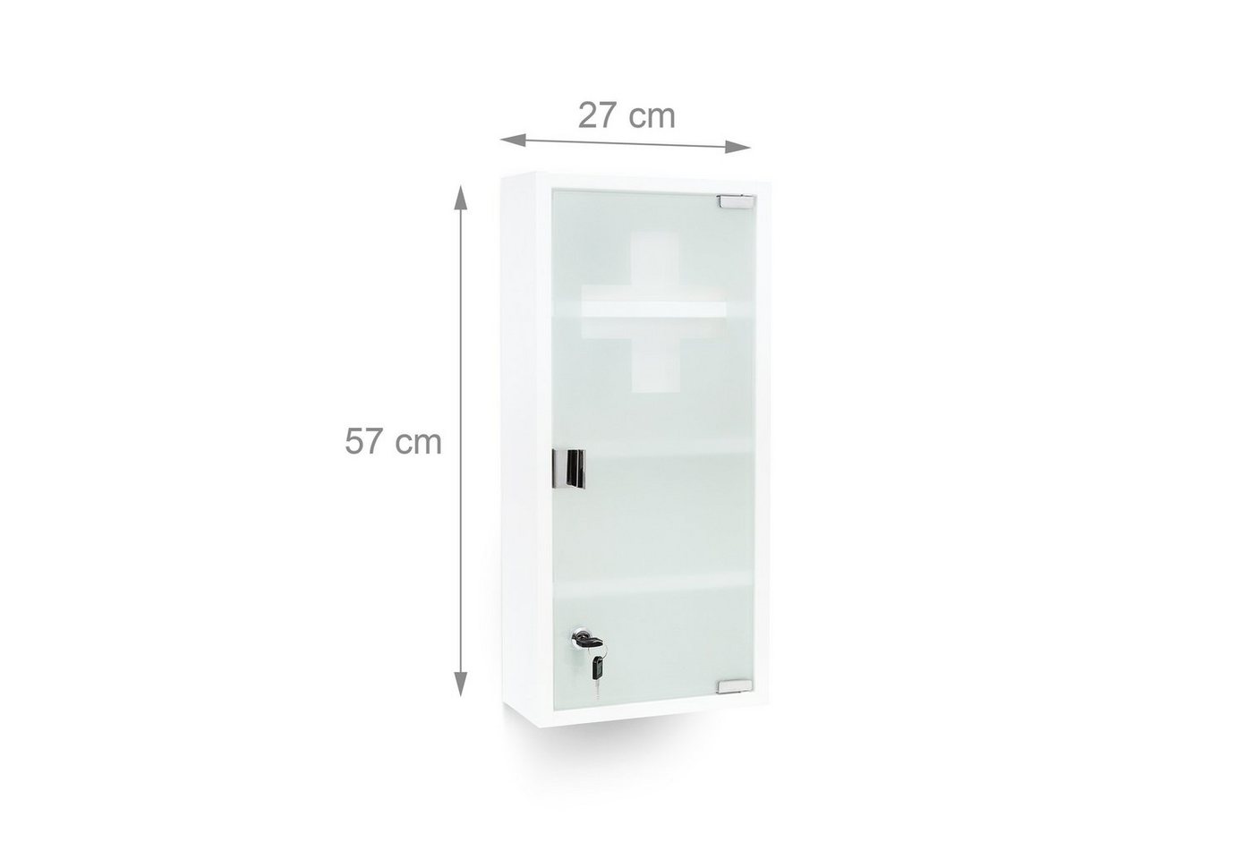 relaxdays Medizinschrank EMERGENCY XXL – Bild 4 von 5