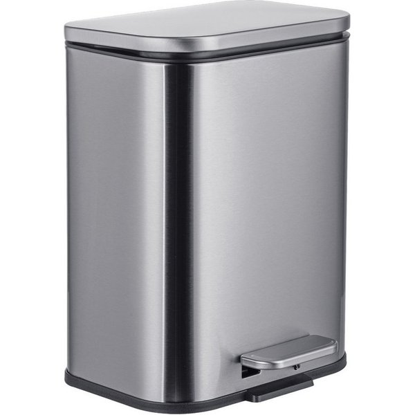 relaxdays Mülleimer mit Fingerprint-Schutz 5 l