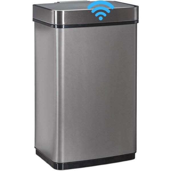 relaxdays Mülleimer Sensor Mülleimer 60l