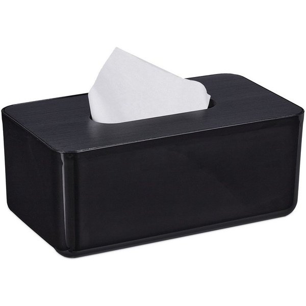 relaxdays Papiertuchbox Tücherbox mit Bambusdeckel (1 St)