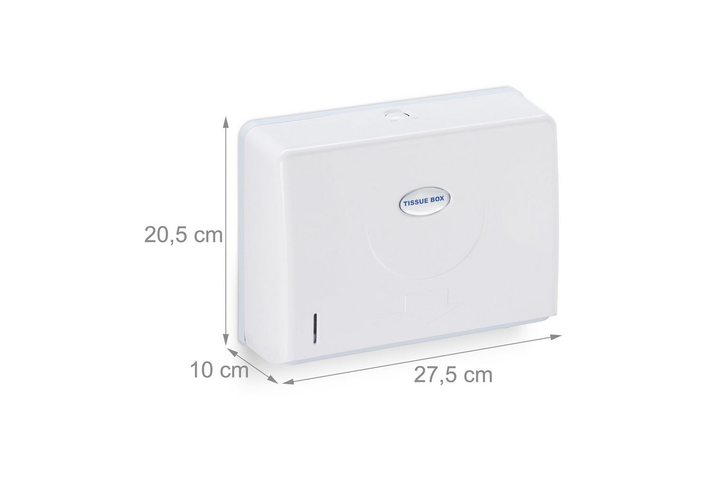 relaxdays Papiertuchspender Papierhandtuchspender Wand, (1-tlg) – Bild 4 von 5