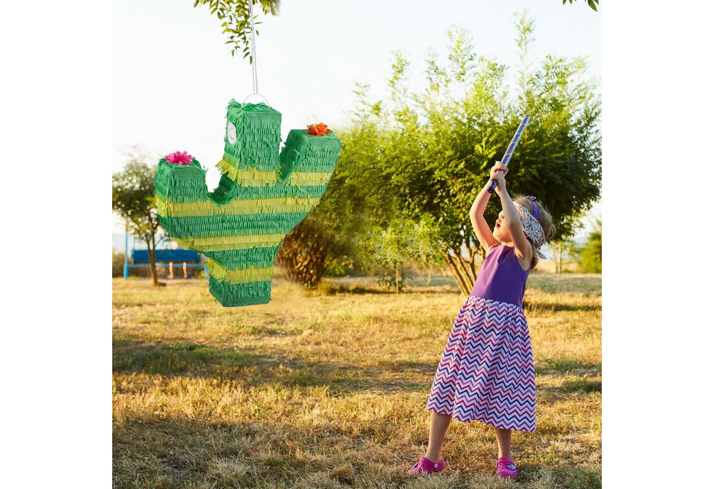 relaxdays Pinata Kaktus – Bild 3 von 5