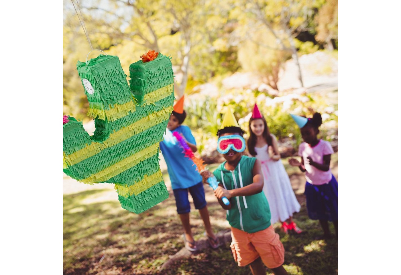 relaxdays Pinata Kaktus – Bild 5 von 5