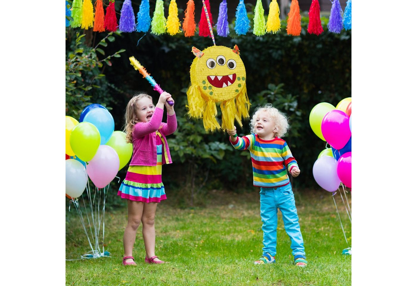 relaxdays Pinata Monster Pinata – Bild 5 von 5