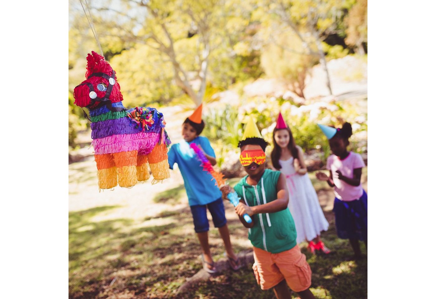 relaxdays Pinata Zubehör Set – Bild 5 von 5