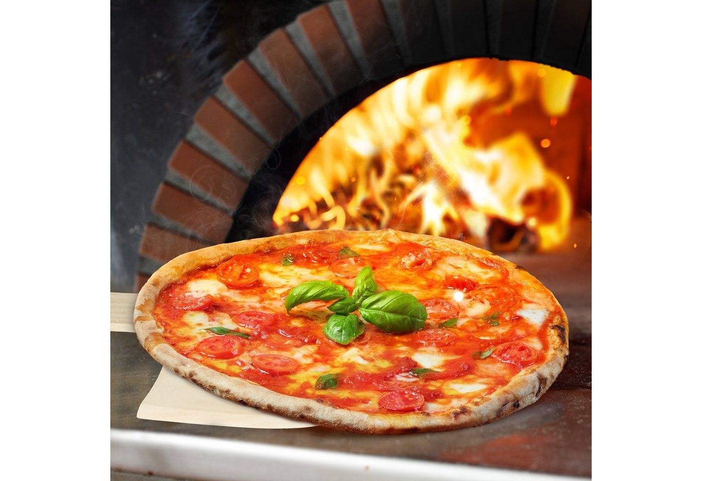relaxdays Pizzaschieber Holz XXL – Bild 5 von 5