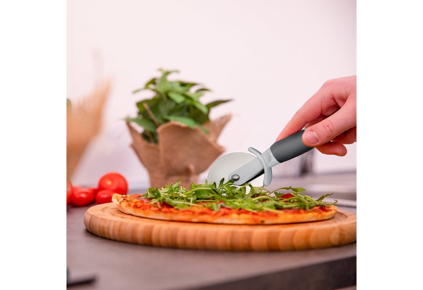 relaxdays Pizzaschneider 2er Set – Bild 5 von 5