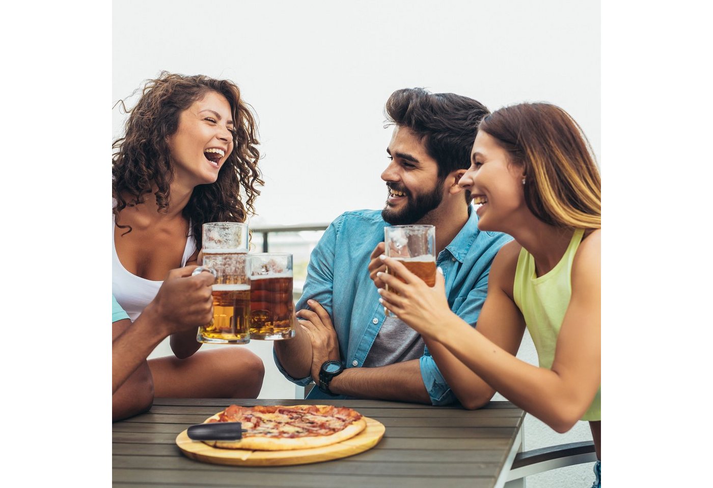 relaxdays Pizzaschneider mit Edelstahlklinge – Bild 5 von 5