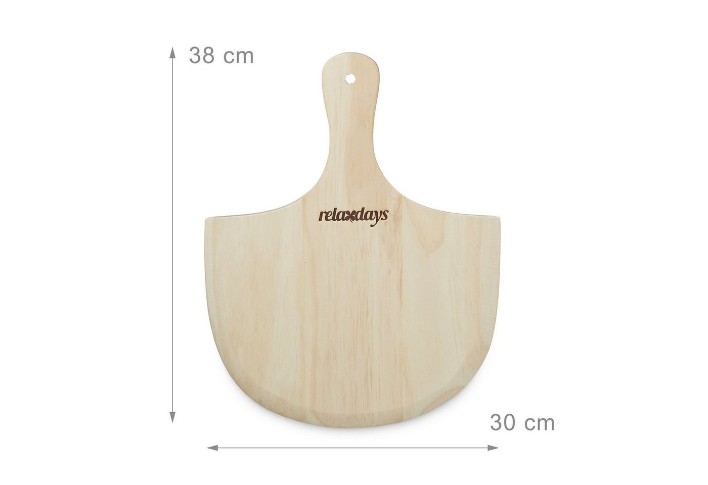 relaxdays Pizzastein Set 1,5 cm, Cordierit, (3-St) – Bild 4 von 5