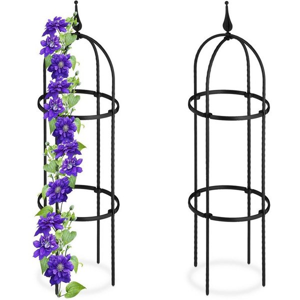 relaxdays Rankhilfe 85 cm 2er Set, 2 St.