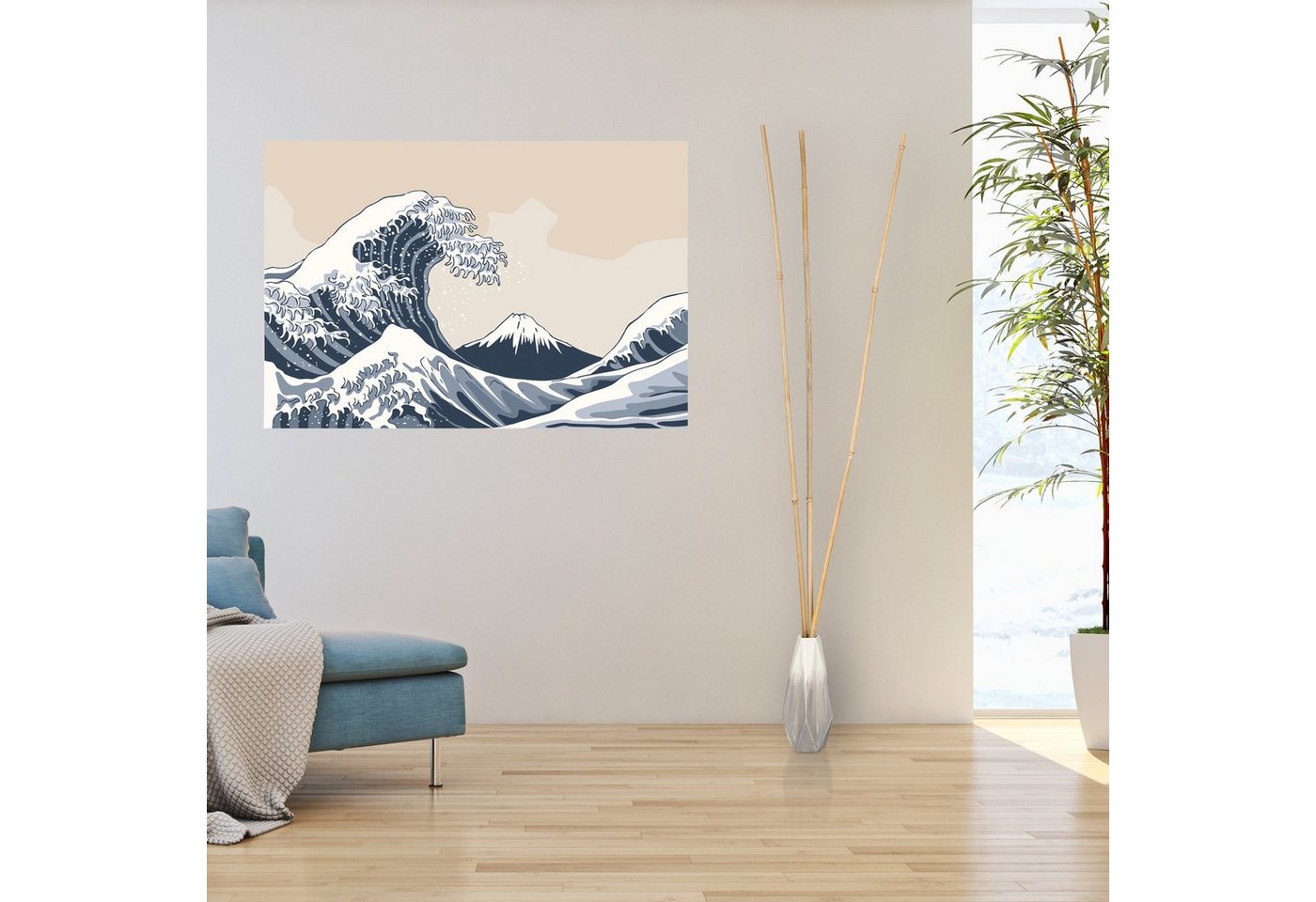relaxdays Rankhilfe Bambusstäbe 150cm, 25 St., natur – Bild 5 von 5