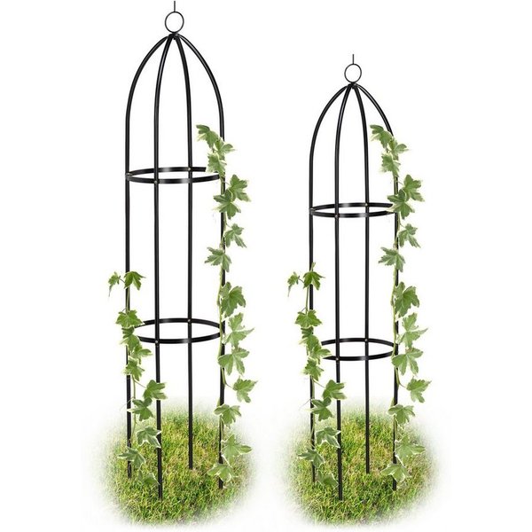 relaxdays Rankhilfe Rankturm 2er Set, 2 St.