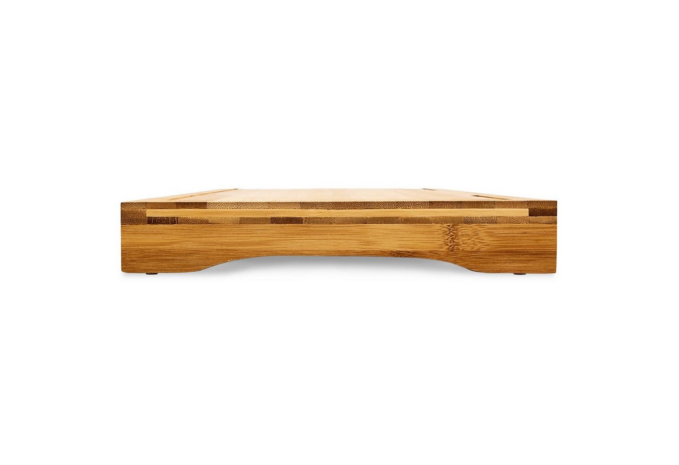 relaxdays Schneidebrett Bambus 52 x 29 cm, Bambus, (1-St) – Bild 4 von 5