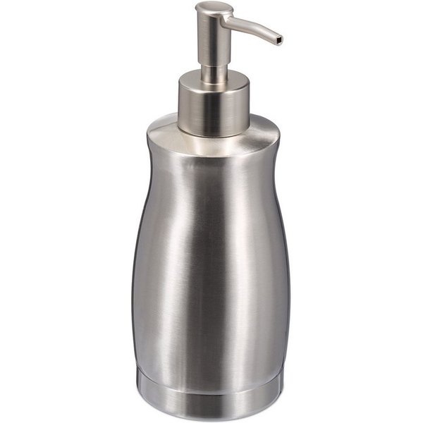 relaxdays Seifenspender Edelstahl 400 ml, (1-tlg), silber
