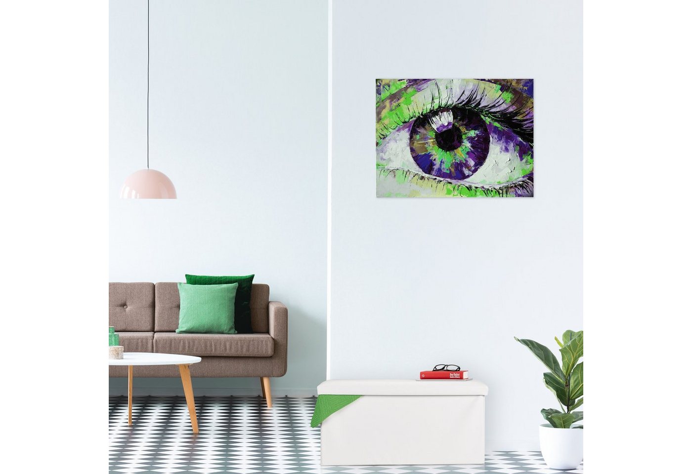 relaxdays Sitzbank Kunstleder (1-St), weiß – Bild 2 von 5