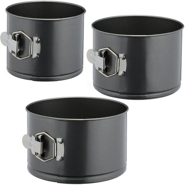 relaxdays Springform hoch 3er Set, (3-tlg)